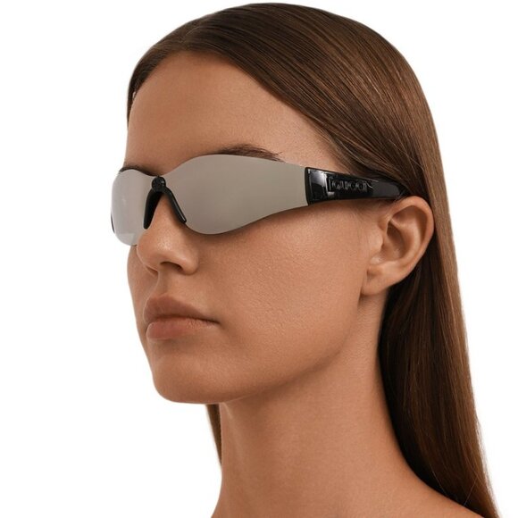 ?️ New Gucci GG1651S 004 Sunglasses - Black Frame, Silver Lenses main image 10